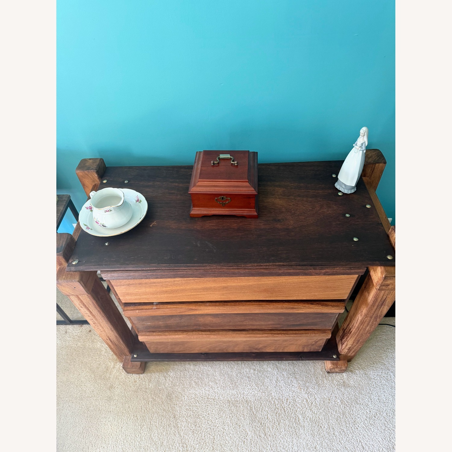 Multi-Tone Solid Wood Rustic Dresser - image-3
