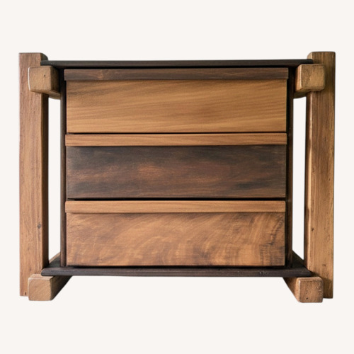 Used Multi-Tone Solid Wood Rustic Dresser for sale on AptDeco