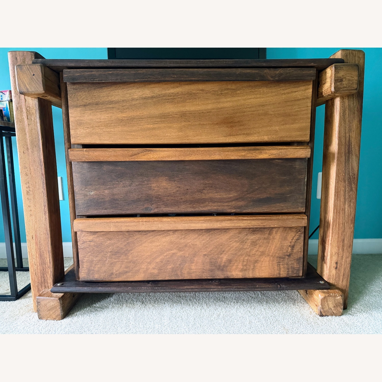 Multi-Tone Solid Wood Rustic Dresser - image-1