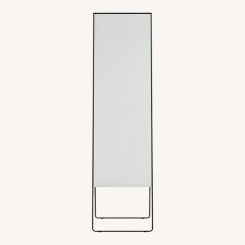 Used IKEA Black Metal Floor Mirror for sale on AptDeco