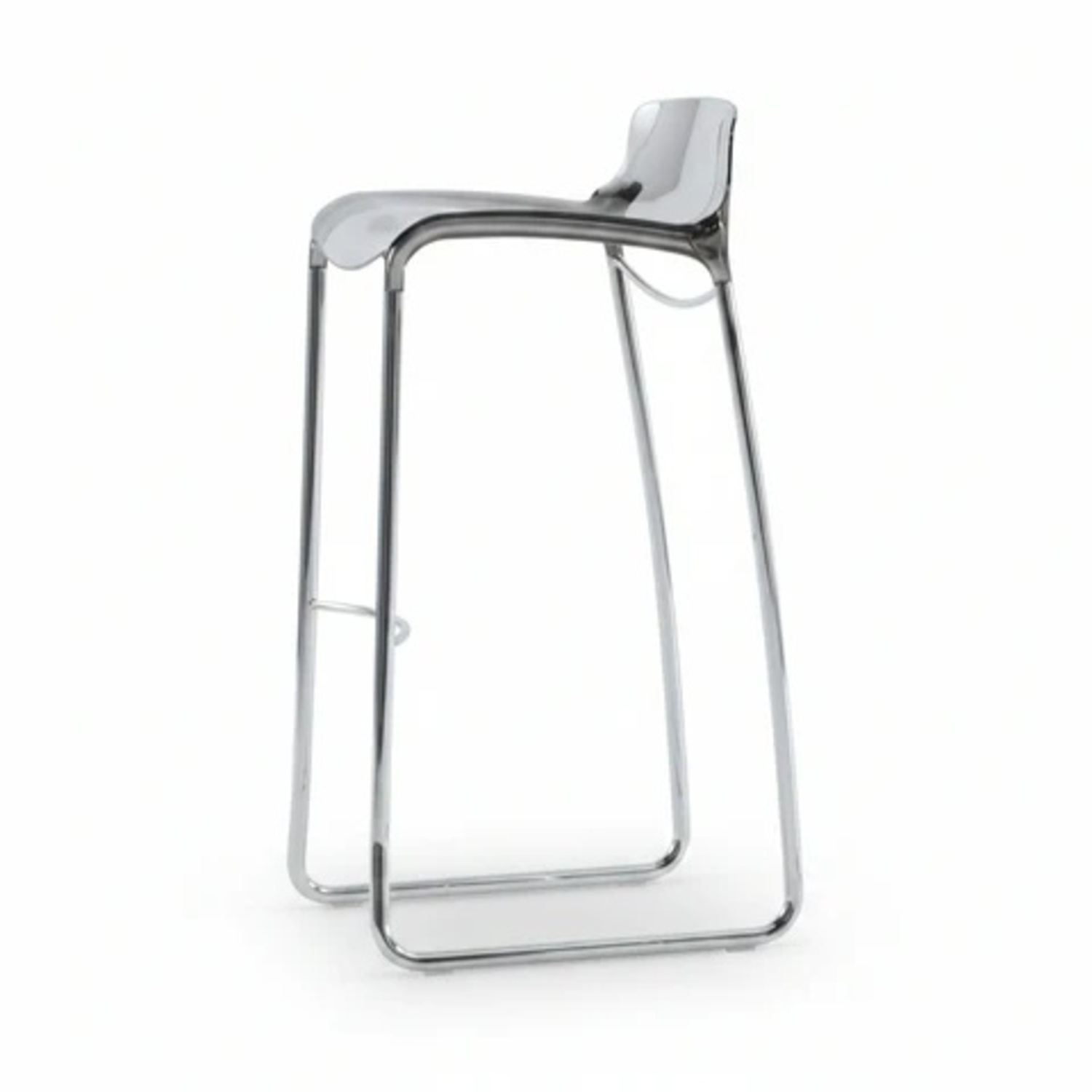 Casprini Tiffany Set of 2 Clear Acrylic Barstools - image-8