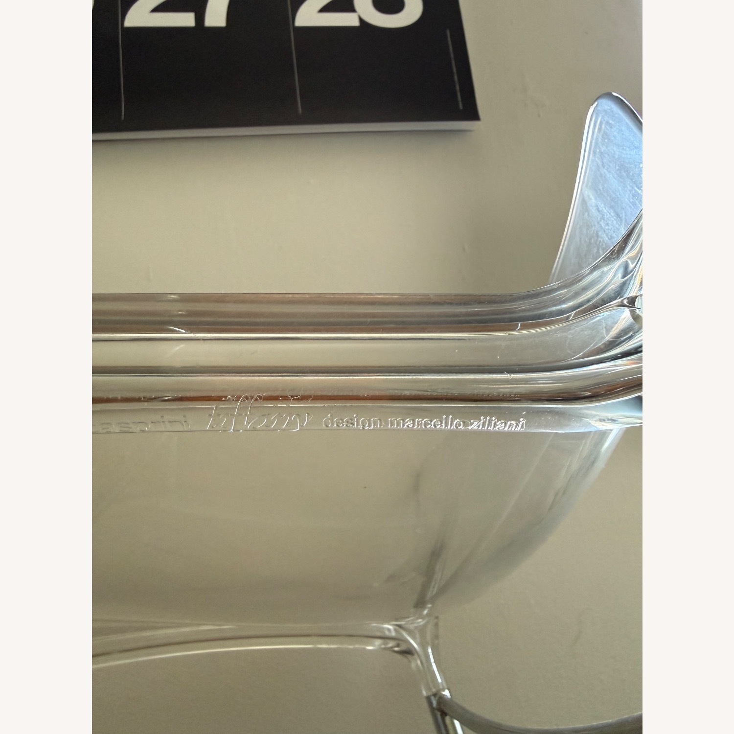 Casprini Tiffany Set of 2 Clear Acrylic Barstools - image-5