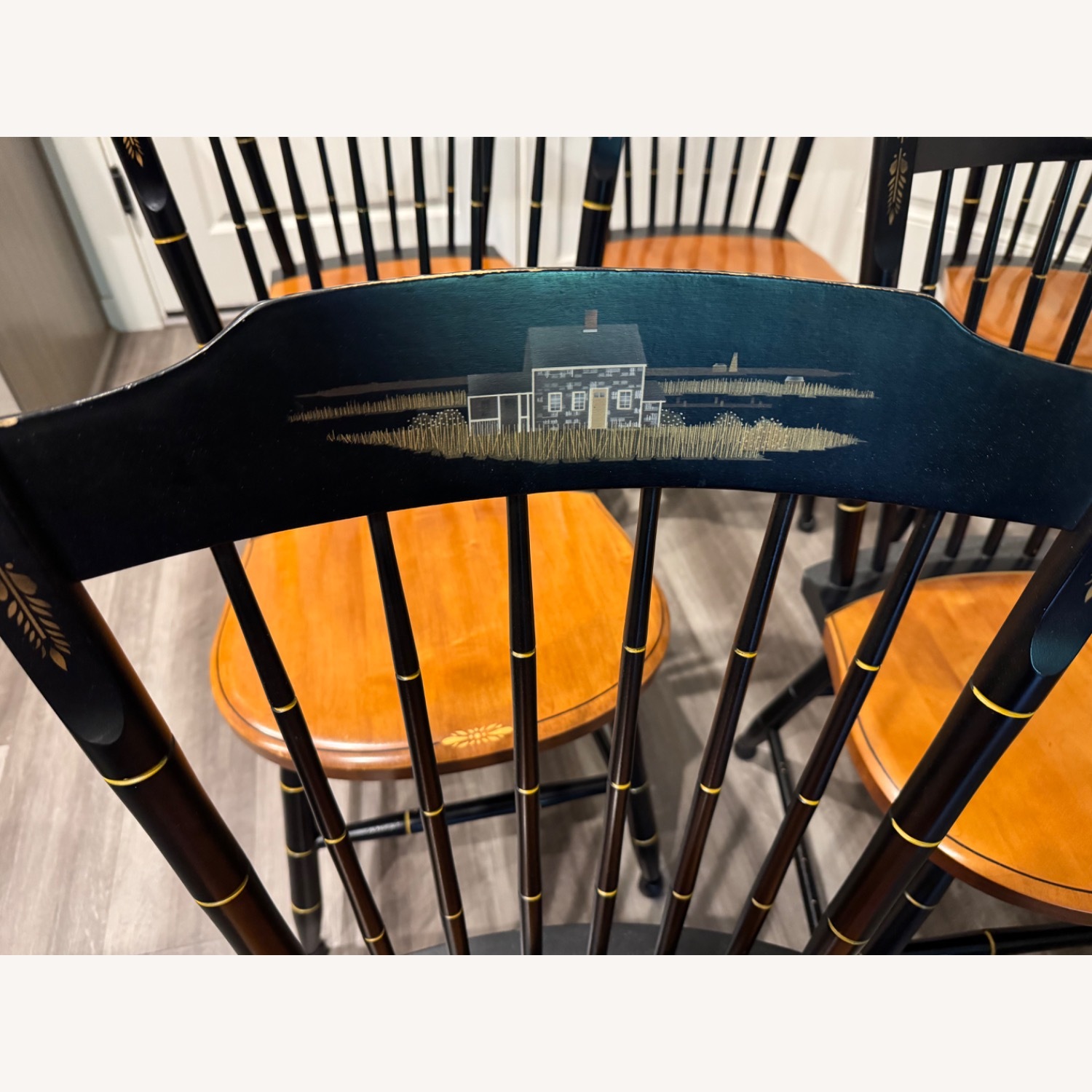 Hitchcock Furniture Black Wood Dining Sets - image-9