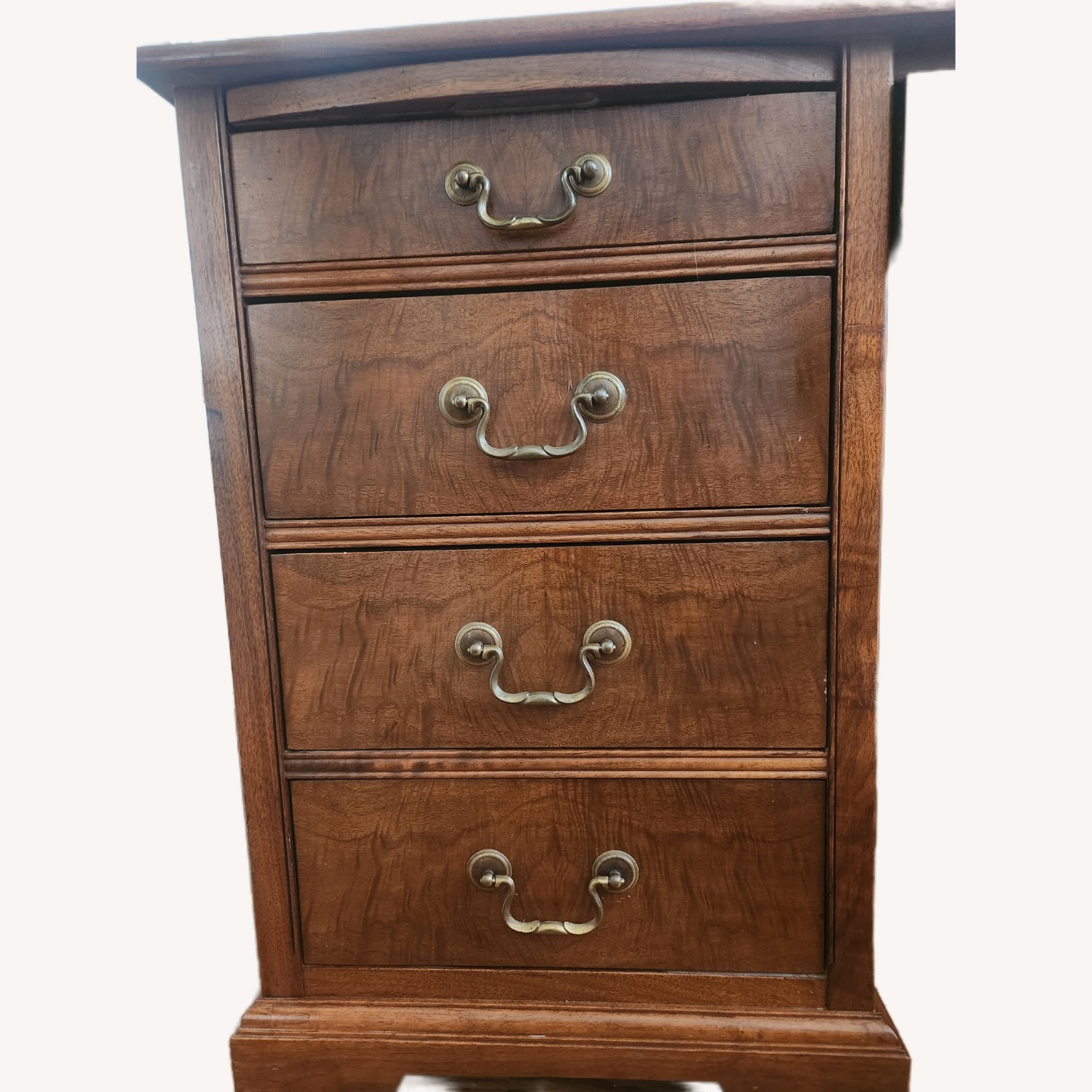 Vintage/Antique Solid Wood Executive Pedestal Desk - image-9