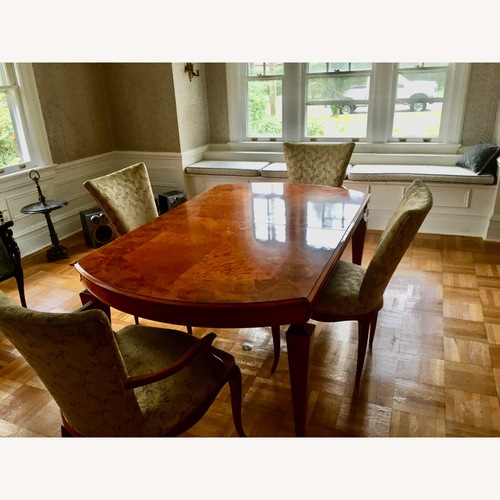 Used John Widdicomb Burl-veneer Dining Table for sale on AptDeco