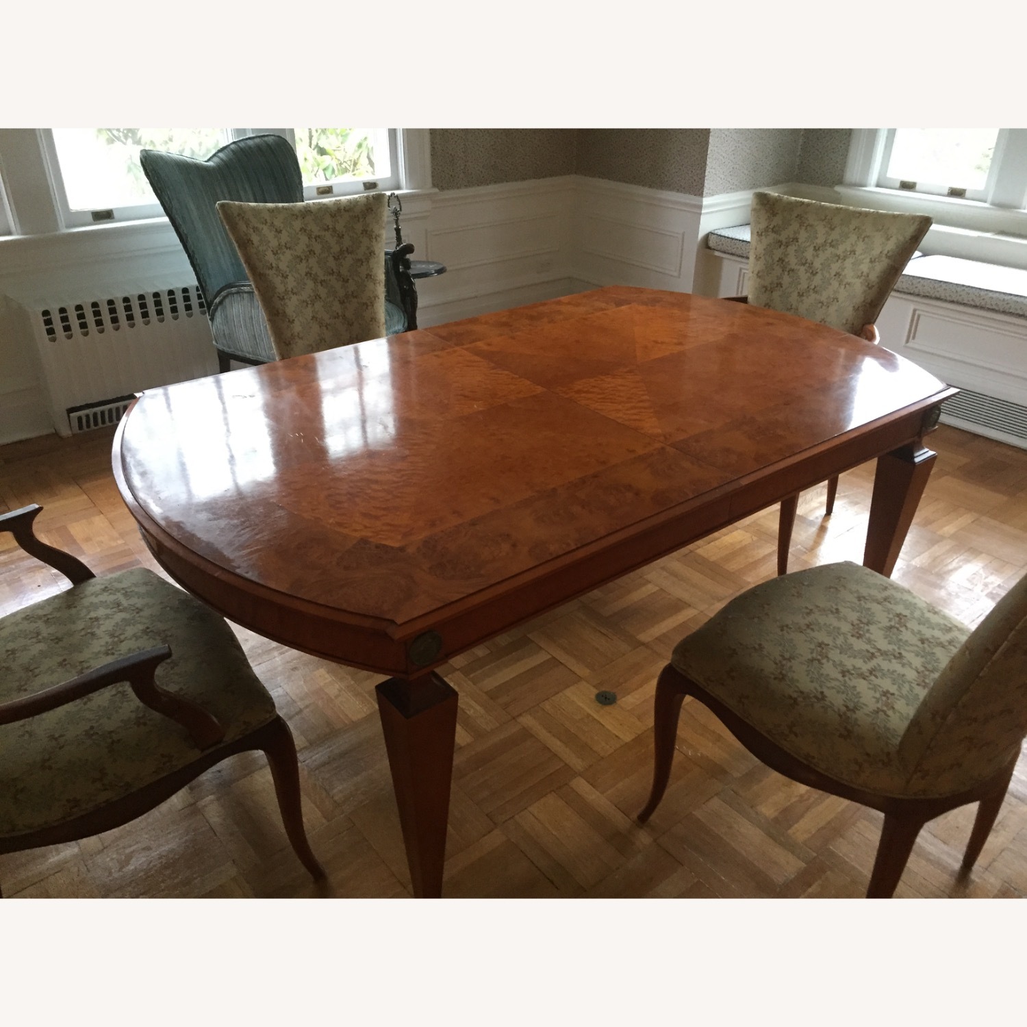 John Widdicomb Burl-veneer Dining Table - image-2