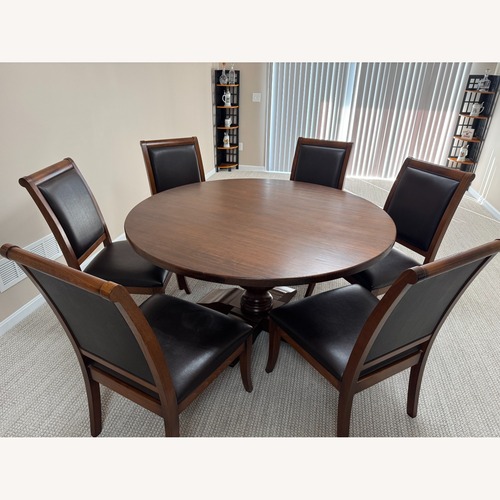 Used Arhaus Kensington Dining Set for sale on AptDeco