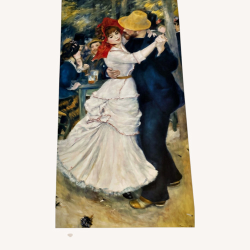 Used Renoir Dance at Bougival Poster Wall Art for sale on AptDeco