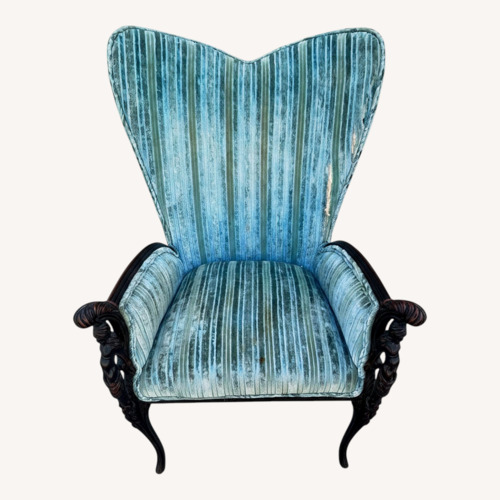 Used Late Victorian / Edwardian High-back Wing Chair for sale on AptDeco
