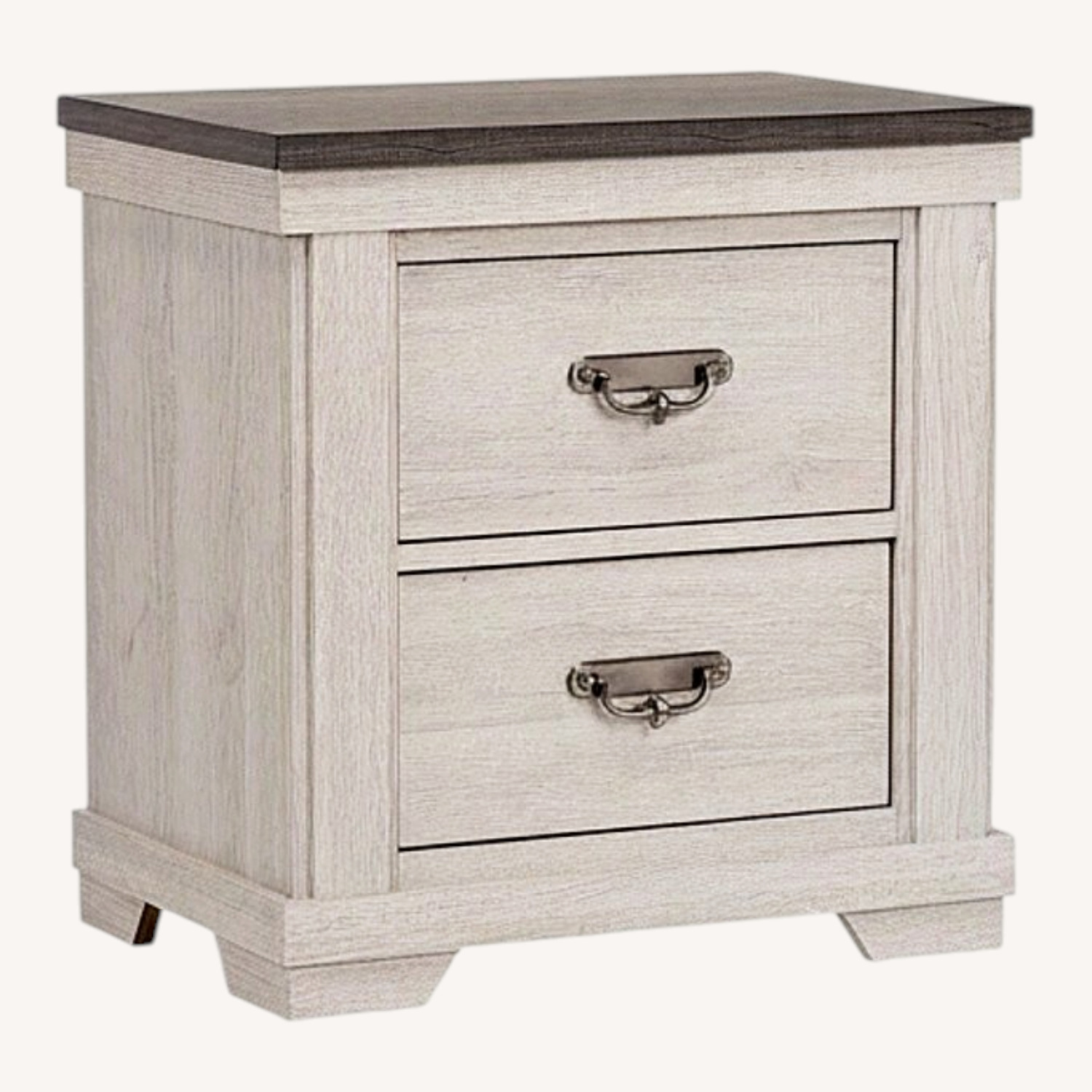 Wood Nightstand - image-0