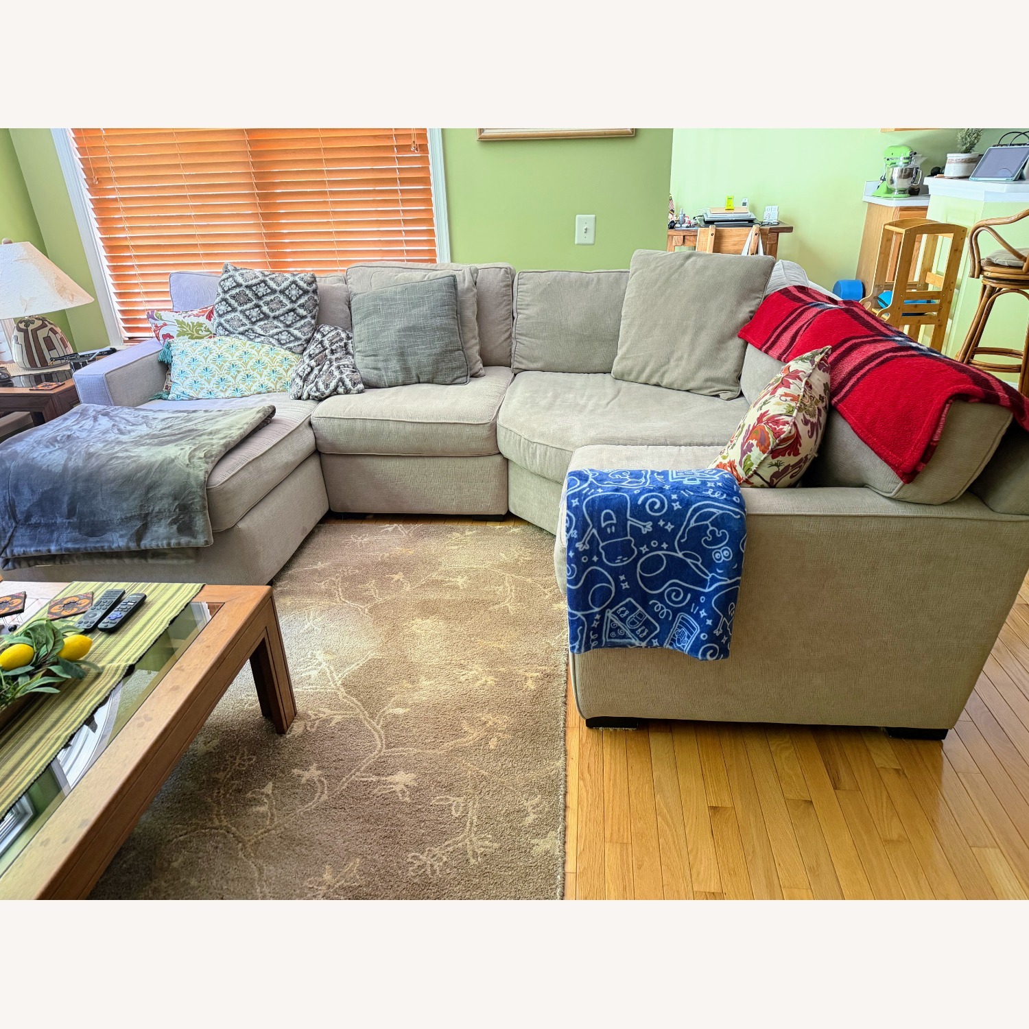 Macy's Radley 4-Piece Sectional Sofa - image-1