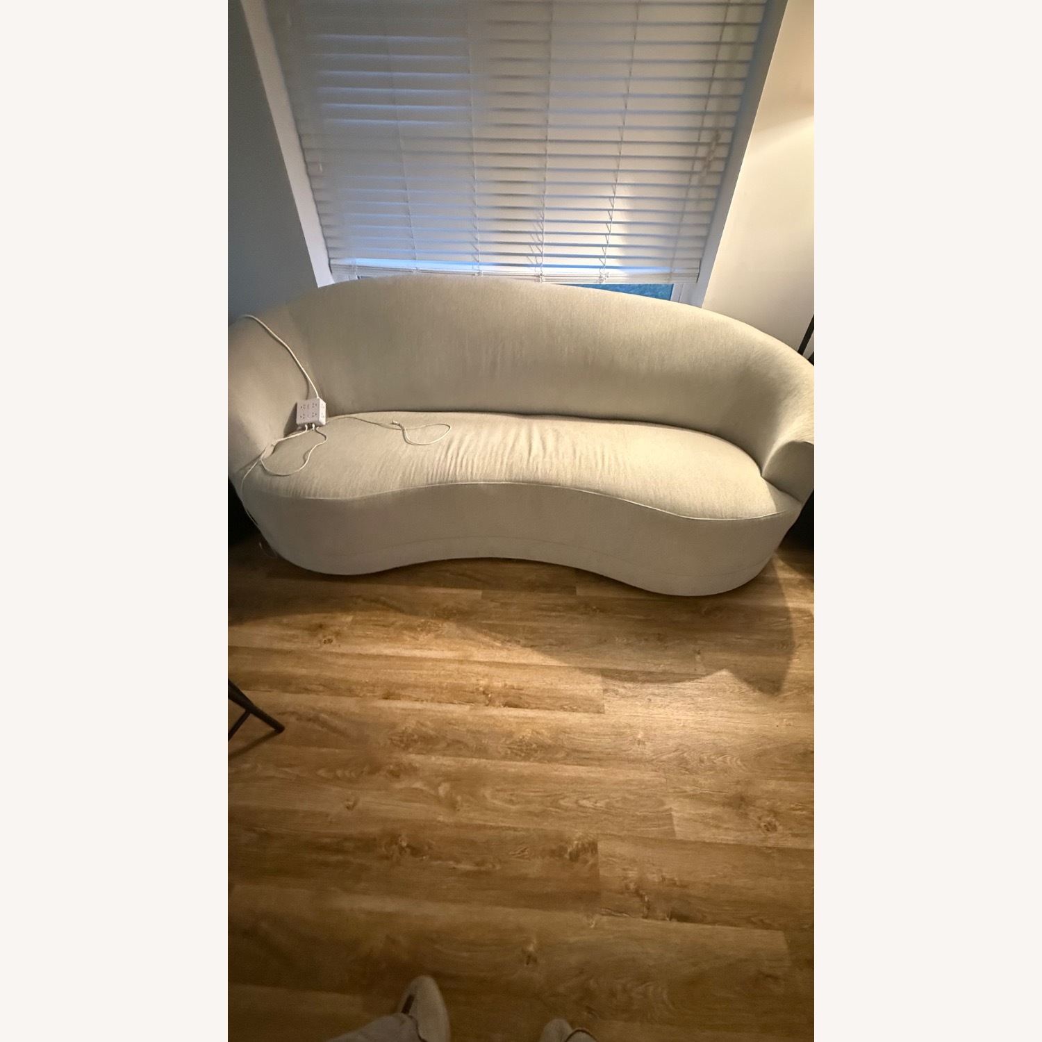 CB2 Natural 2 Seater Sofa - image-1