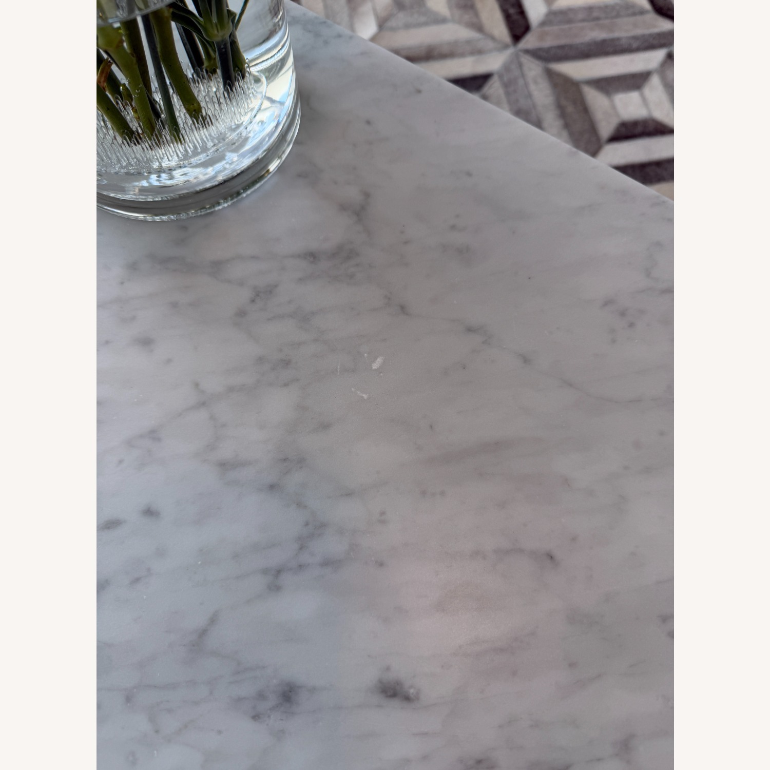 Restoration Hardware Nicholas Marble Coffee Table 60" - image-5
