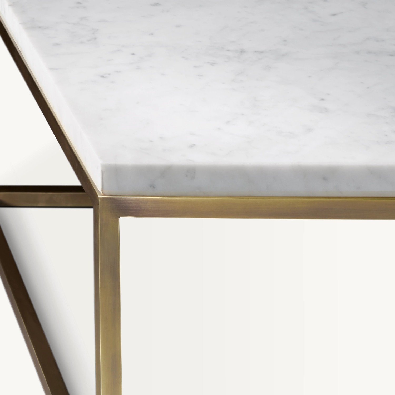 Restoration Hardware Nicholas Marble Coffee Table 60" - image-3