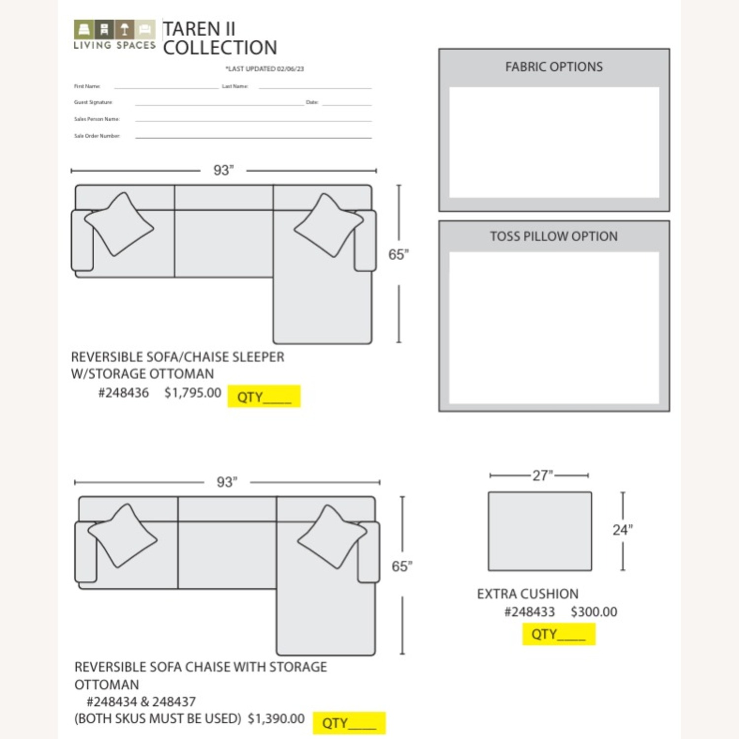 Living Spaces Taren II Light Gray Fabric Sleeper Sofa - image-8