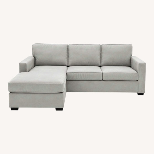 Used Living Spaces Taren II Light Gray Fabric Sleeper Sofa for sale on AptDeco