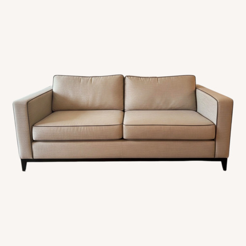 Used Vintage/Antique Light Gray 2 Seater Sofa for sale on AptDeco