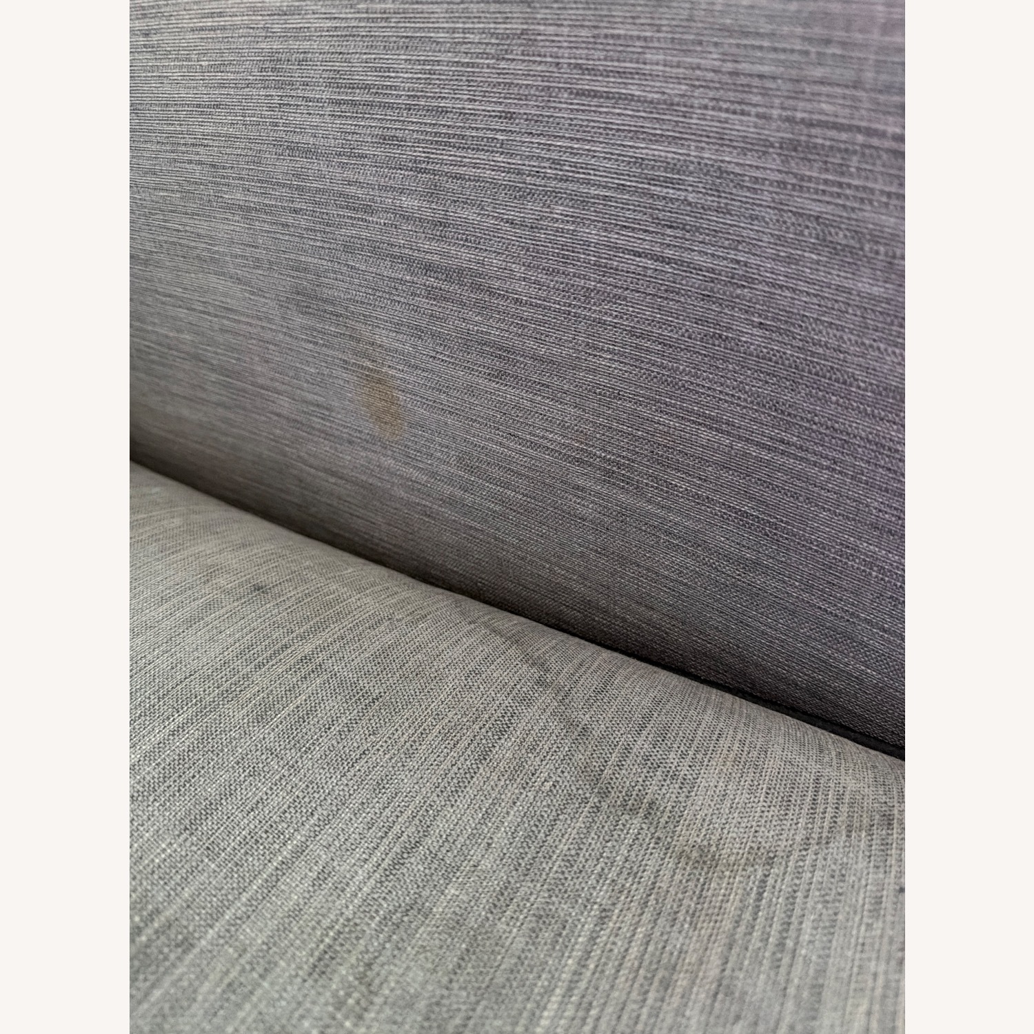 Vintage/Antique Light Gray 2 Seater Sofa - image-6