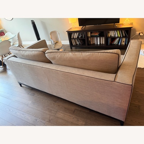Used Vintage/Antique Light Gray 2 Seater Sofa for sale on AptDeco