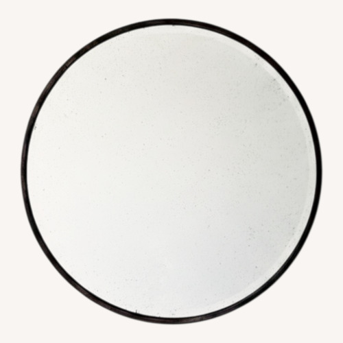 Used Bronze Round 90 Diameter Mirror  for sale on AptDeco