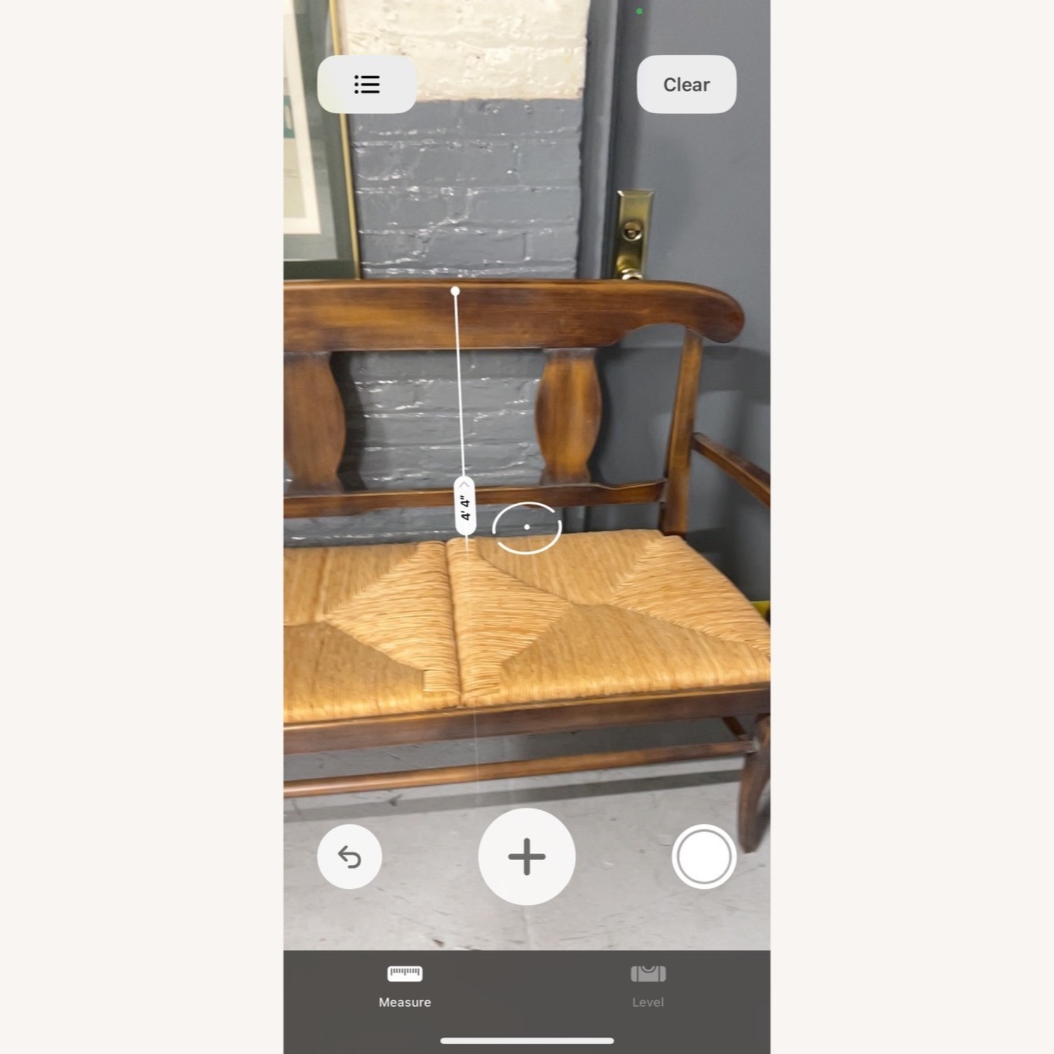 Pottery Barn Wood and Rattan Bench - image-4