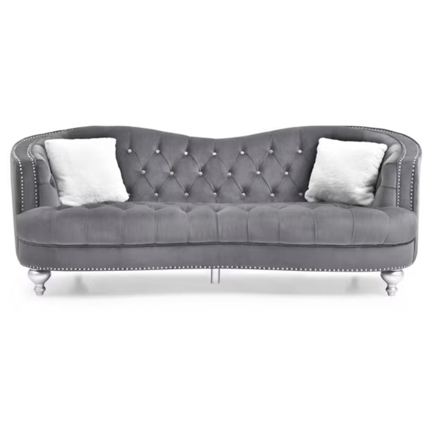 Glory Furniture Dark Gray 2 Seater Sofa - image-10