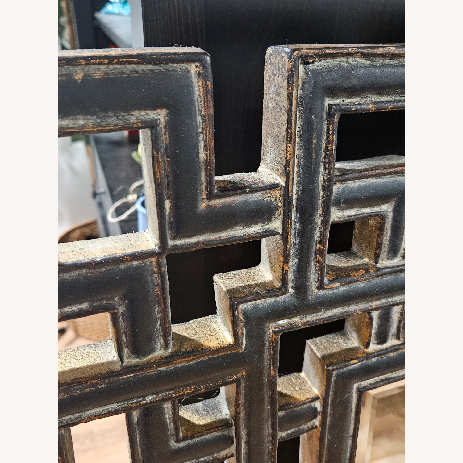 The Bombay Company Dark Brown Wall Mirror - image-3