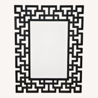 The Bombay Company Dark Brown Wall Mirror