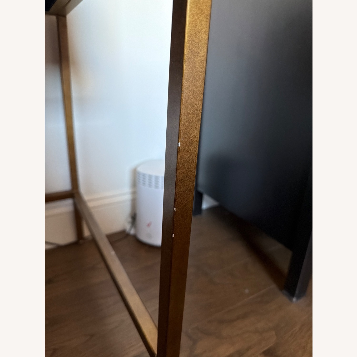 Vintage/Antique Black Wood Desk - image-4