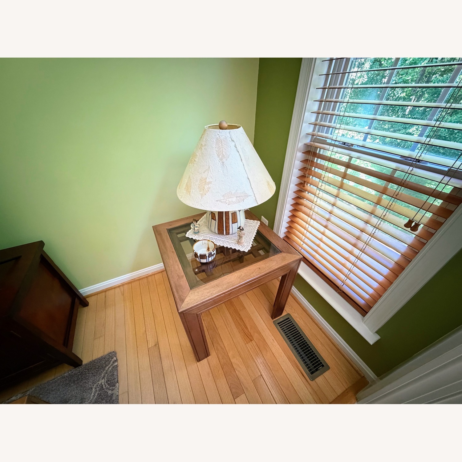Dark Brown Wood Side Tables - image-2