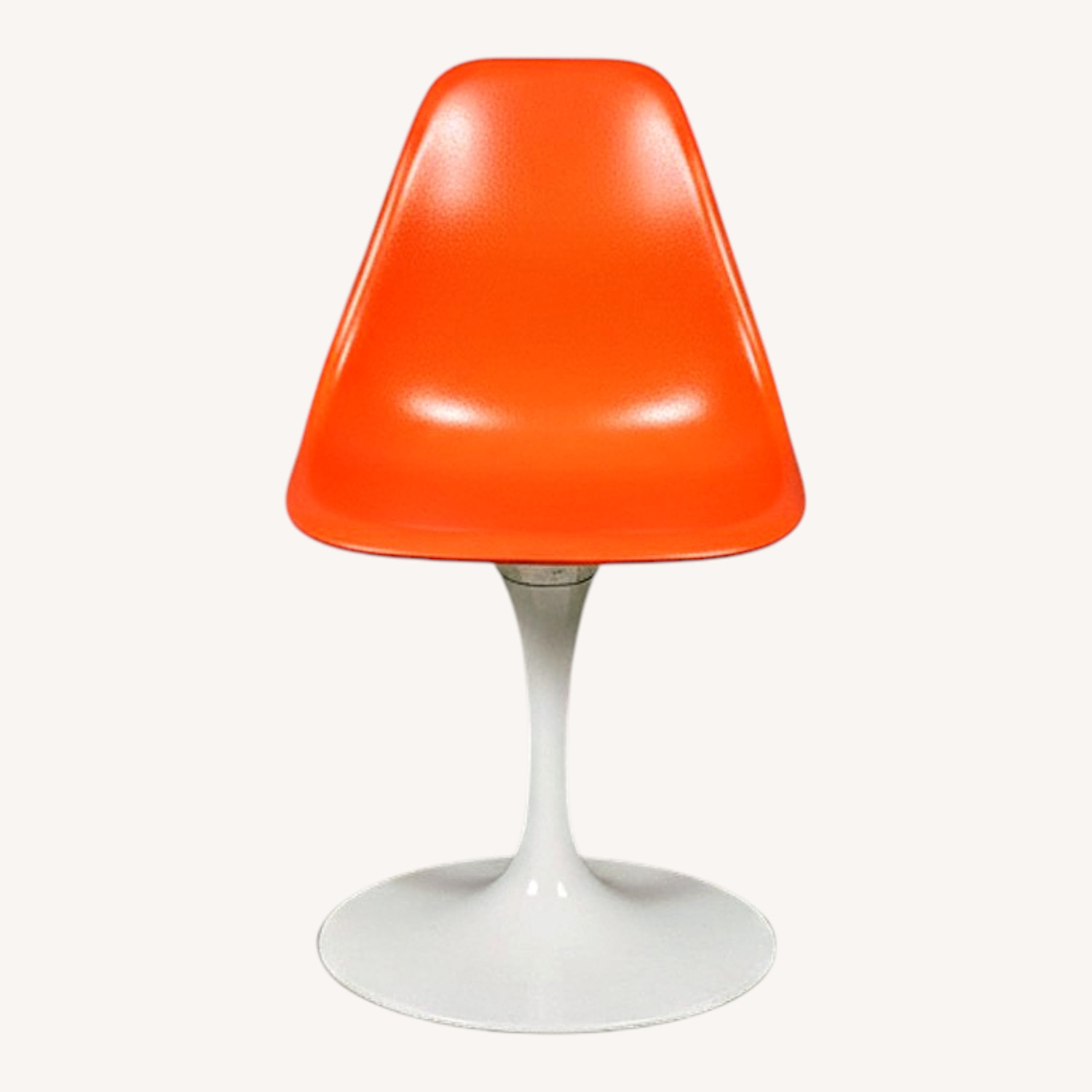 Burke MCM Tulip Swivel Dining Chairs - image-0