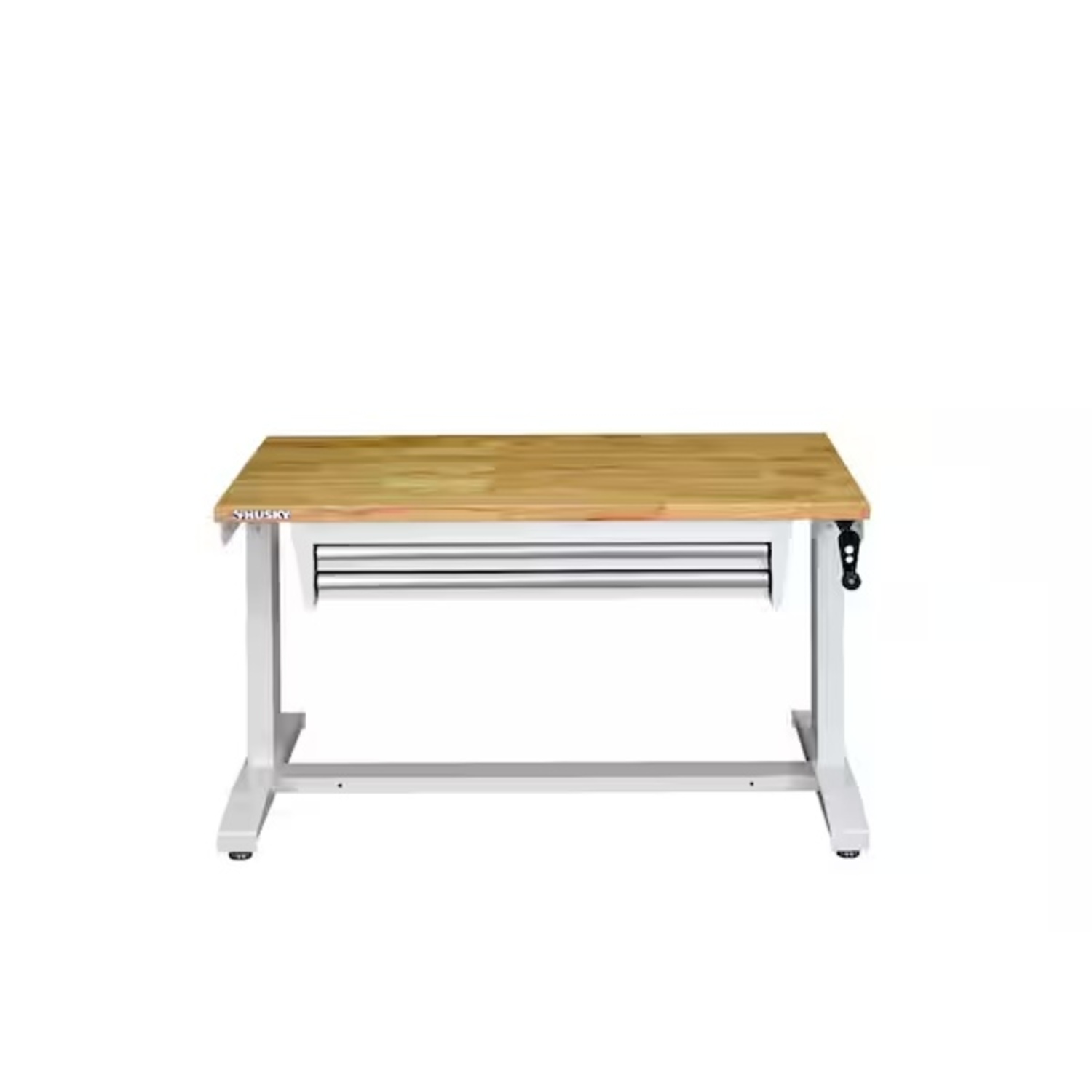 Home Depot Husky Wood and Steel Desk - image-6