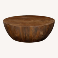 Teasdale Light Brown Wood Coffee Table