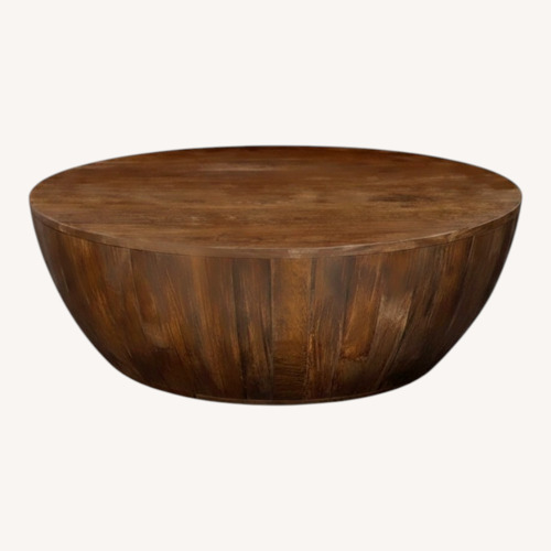 Used Teasdale Light Brown Wood Coffee Table for sale on AptDeco