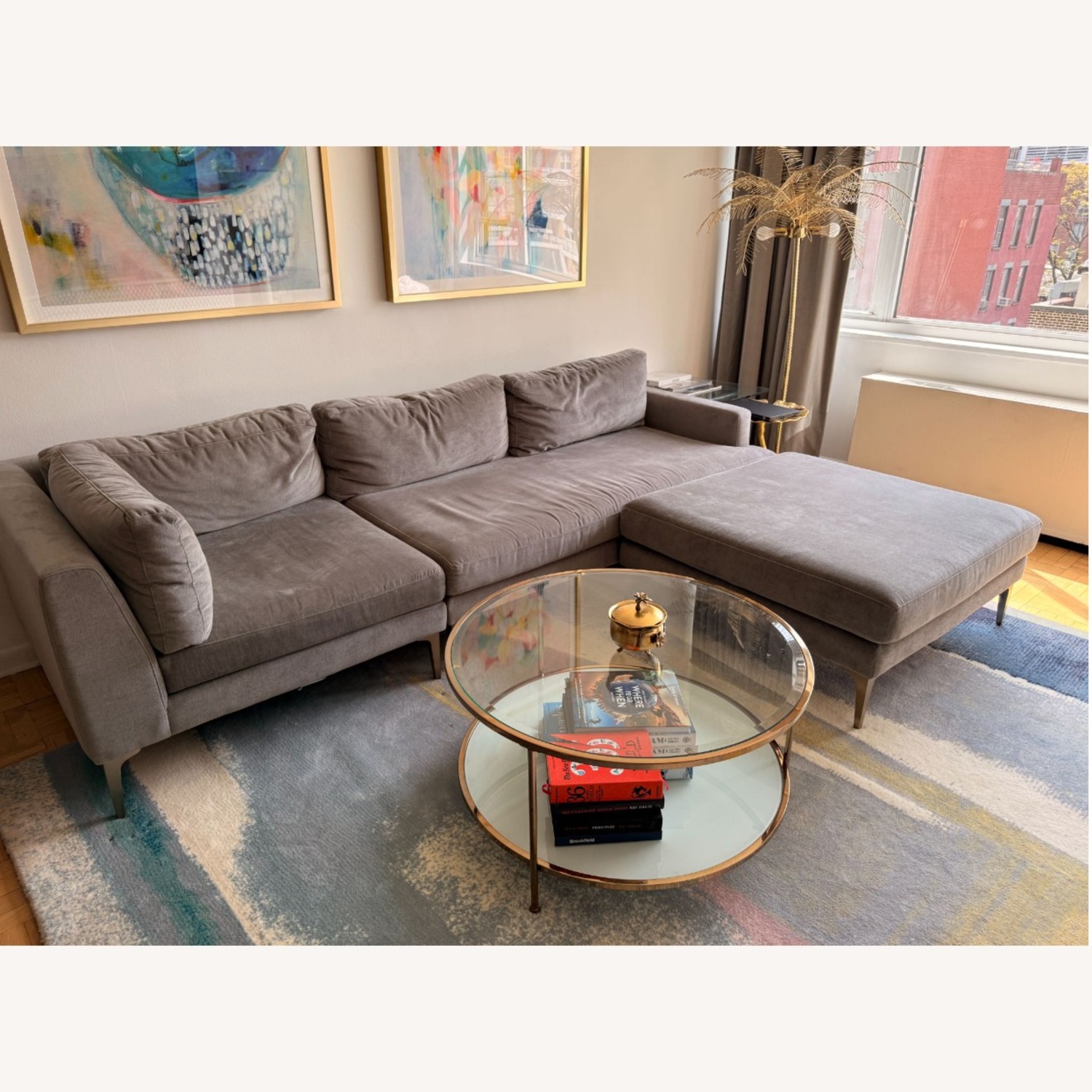 West Elm Andes 3 Piece Sectional - image-1