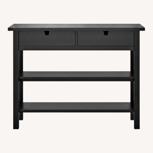 Used IKEA Norden Black Wood Sideboard for sale on AptDeco