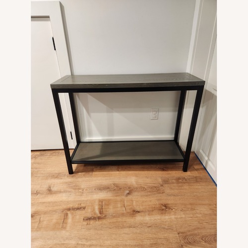 Used Safavieh Dennis Dark Gray Console Table for sale on AptDeco