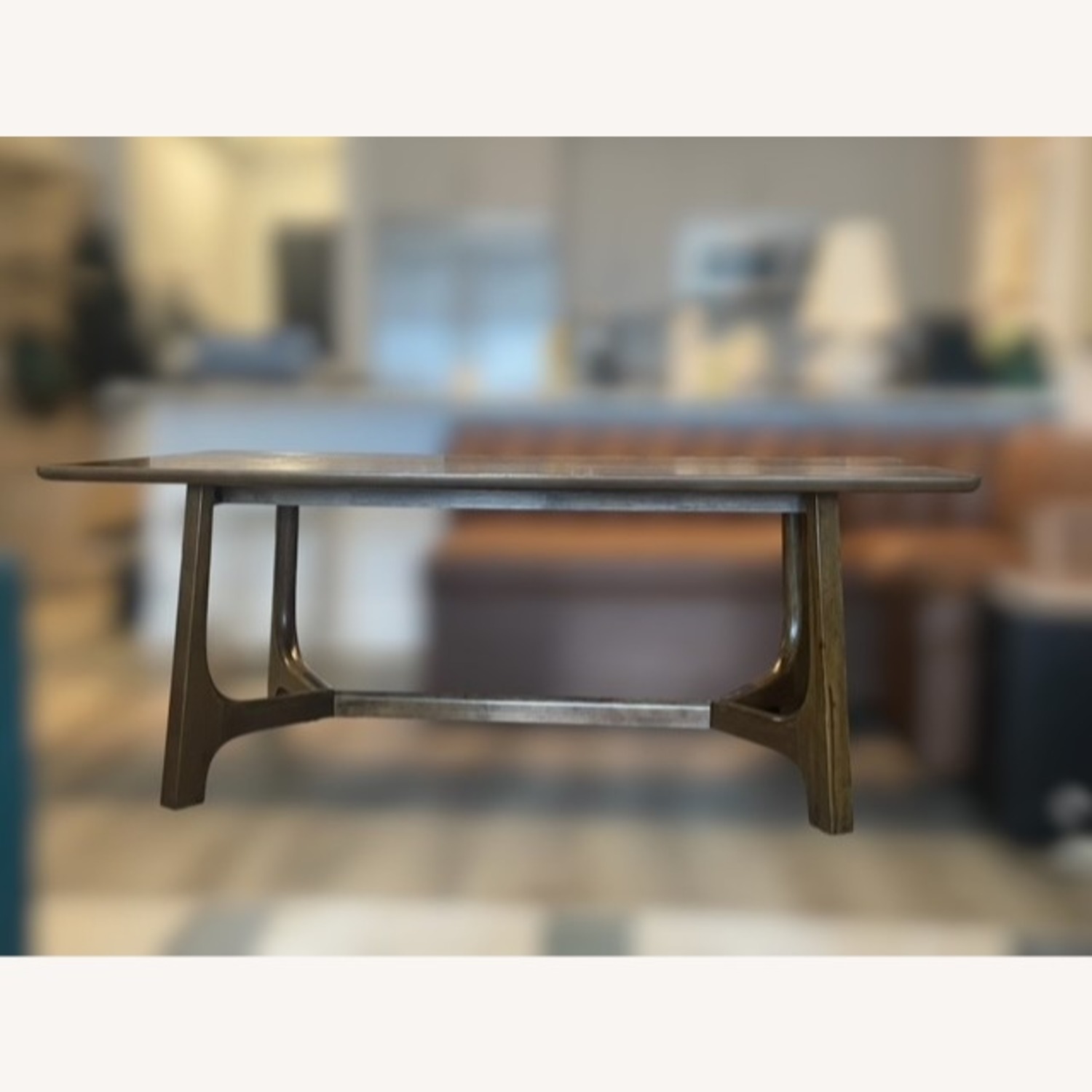 Safavieh Couture Dark Brown Wood Dining Table - image-2