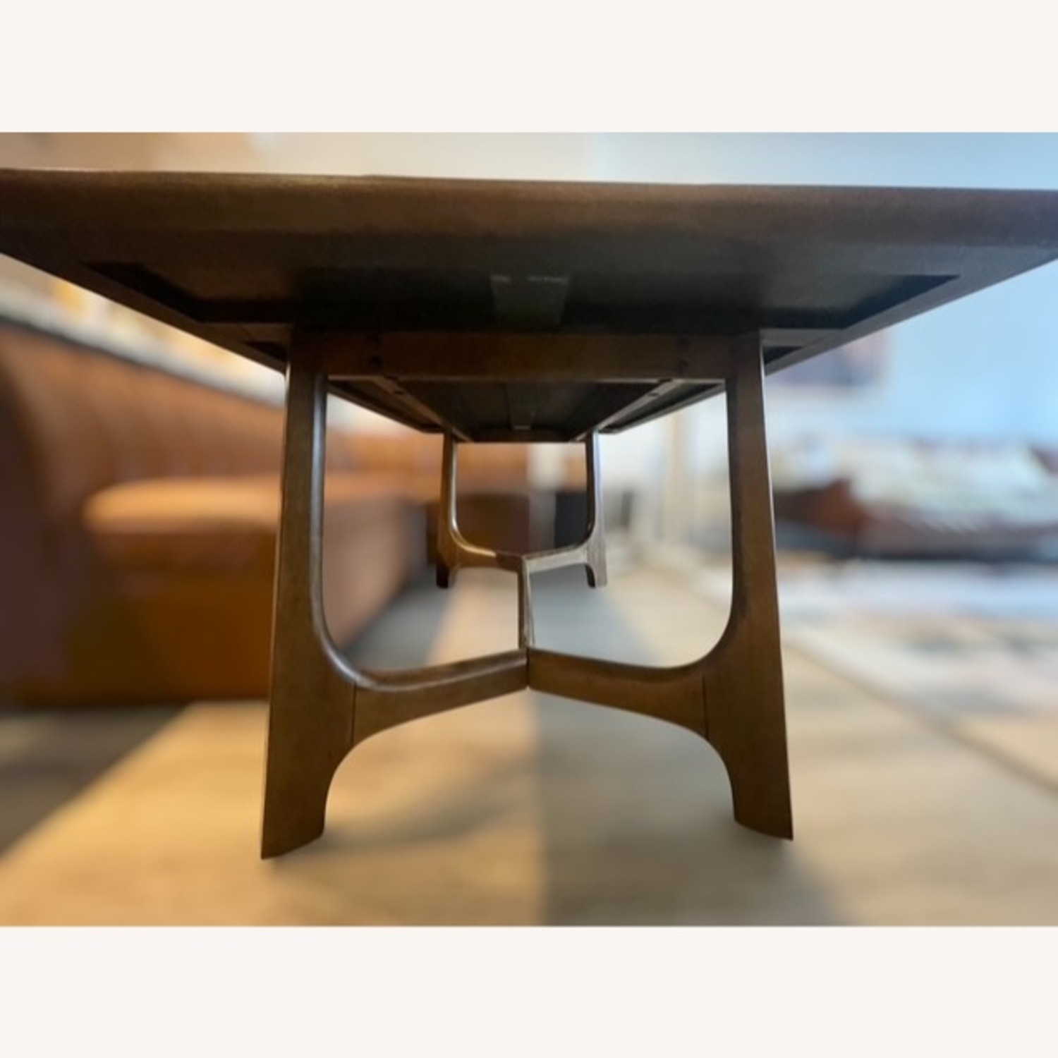 Safavieh Couture Dark Brown Wood Dining Table - image-5
