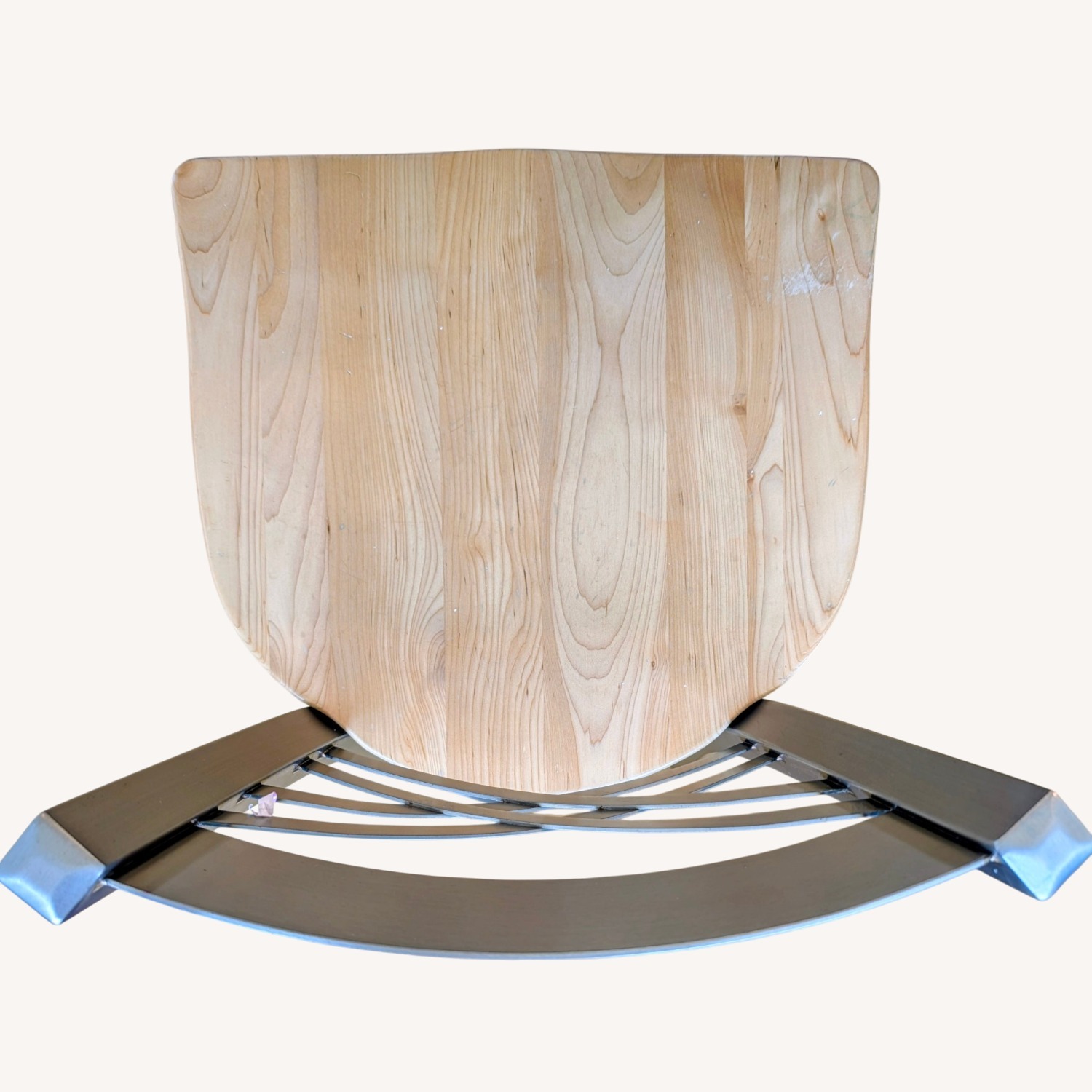 Holland Maple & Stainless Counter Stools, Set of 3 - image-4