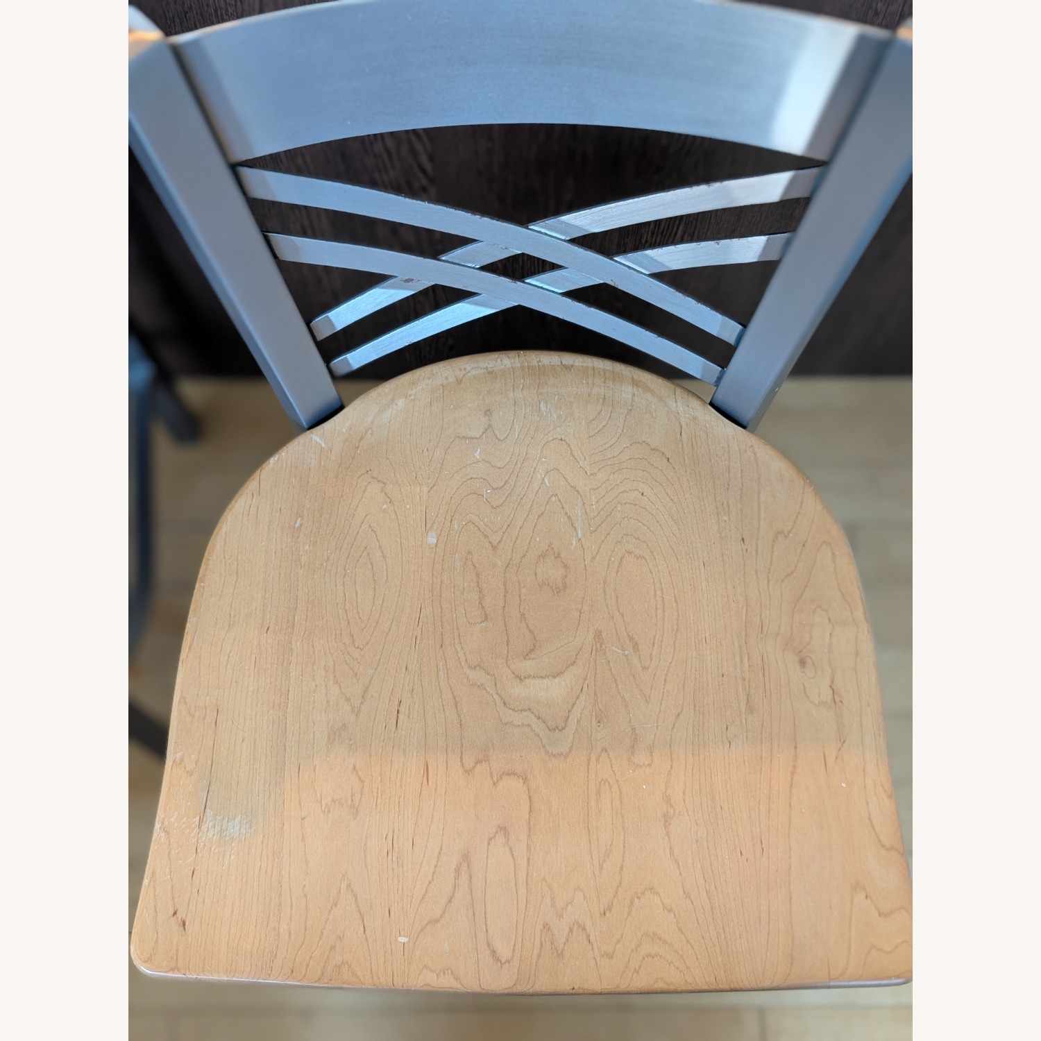 Holland Maple & Stainless Counter Stools, Set of 3 - image-13