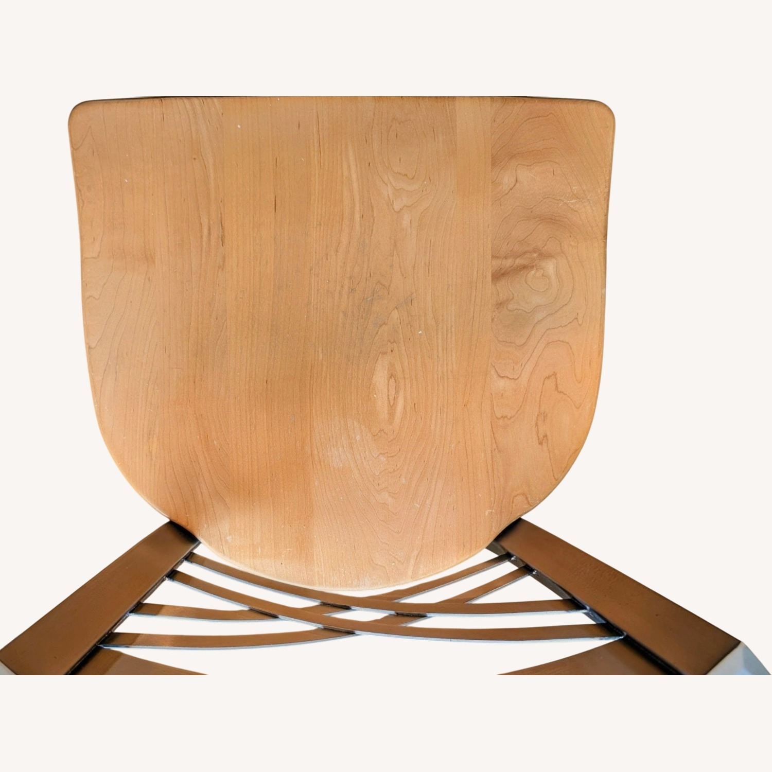 Holland Maple & Stainless Counter Stools, Set of 3 - image-7