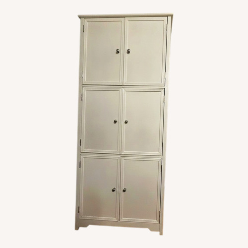 Used White Media Storage for sale on AptDeco