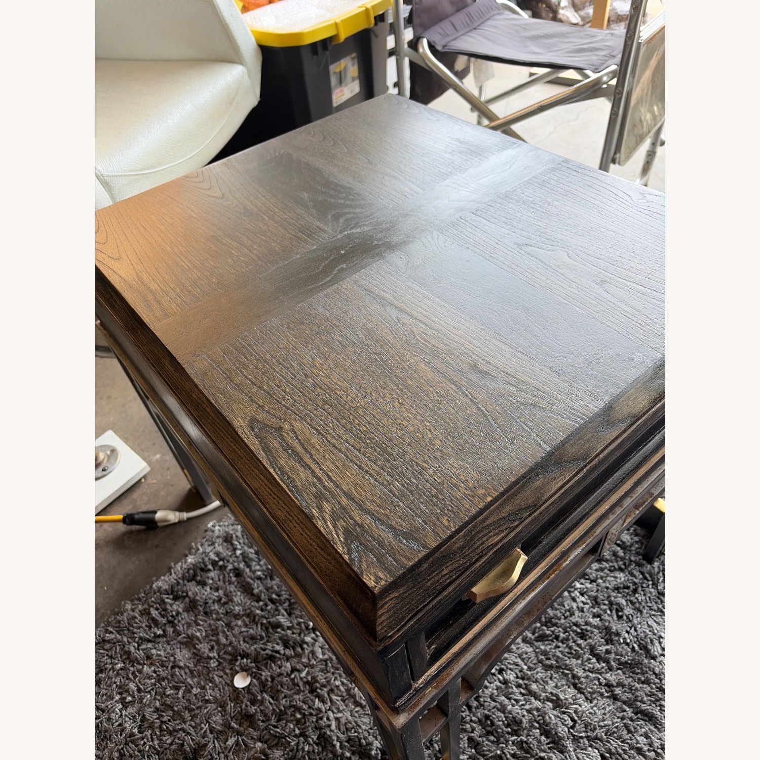 Stanley Furniture Black Wood Side Tables - image-4