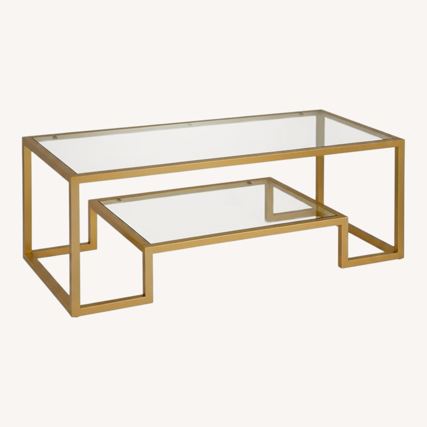 Amazon Henn&Hart 45" Wide Rectangular Coffee Table - image-0
