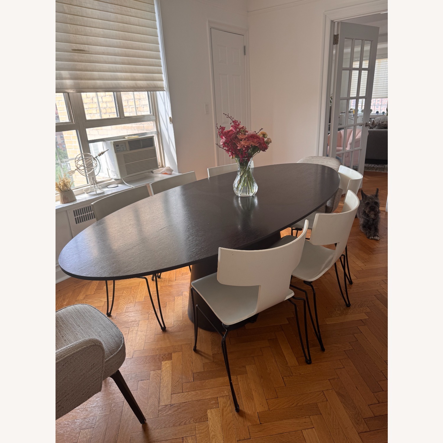 Sullivan Dark Brown Wood Dining Table - image-4
