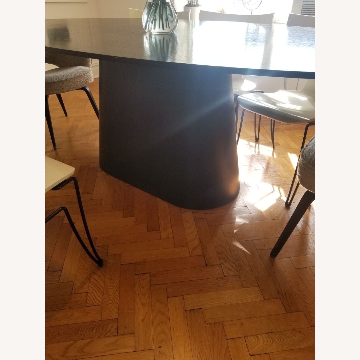 Sullivan Dark Brown Wood Dining Table - image-2