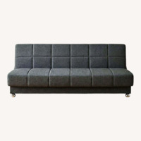 Dark Gray Fabric Sleeper Sofa