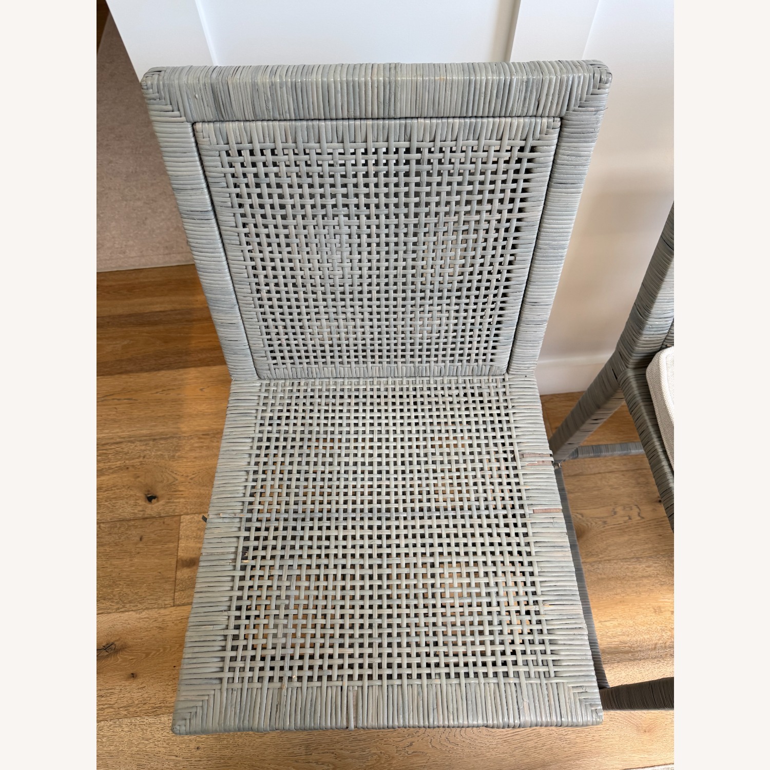 Serena & Lily Balboa Rattan Counter Stools in Mist - image-4