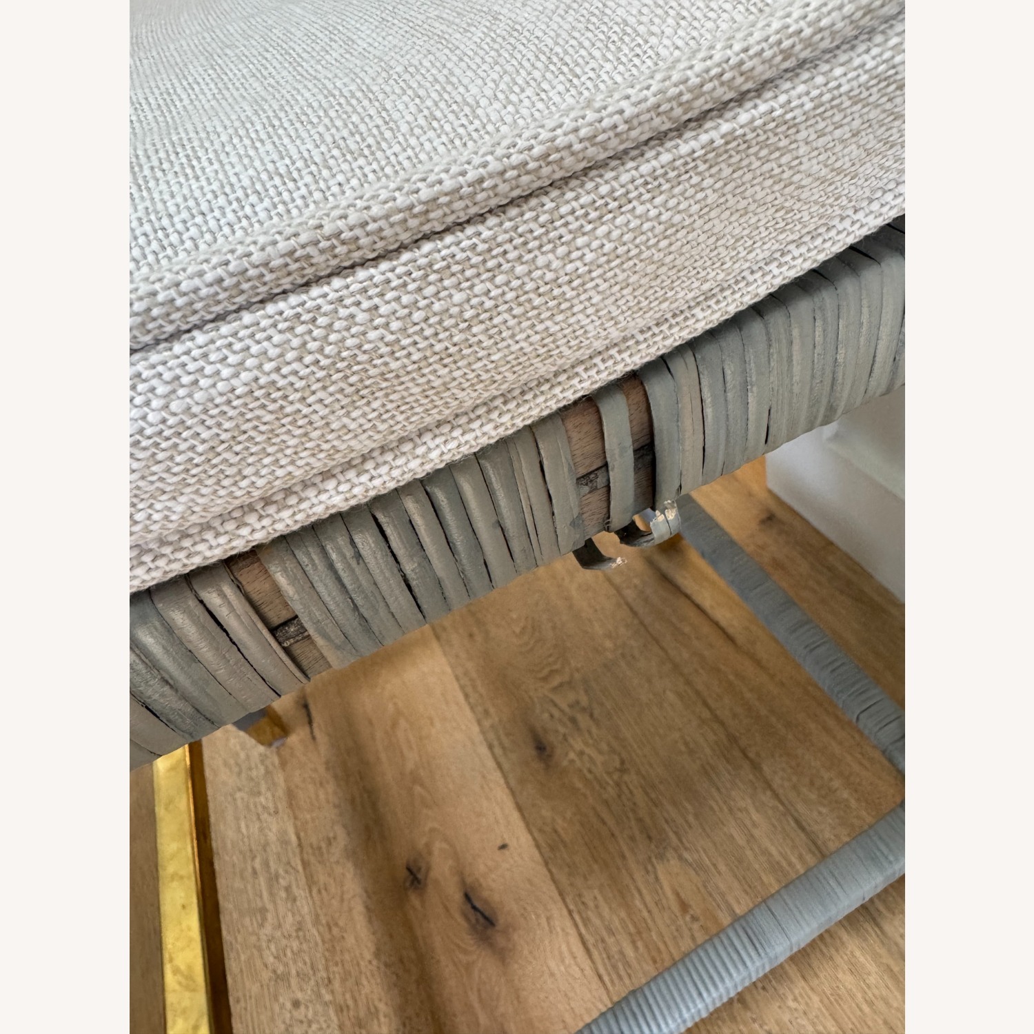 Serena & Lily Balboa Rattan Counter Stools in Mist - image-9